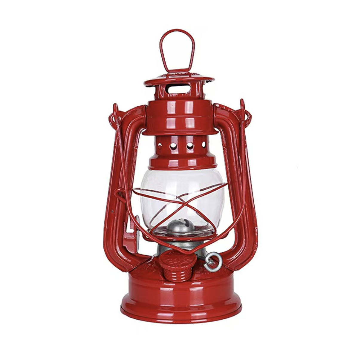 Classic red oil lantern